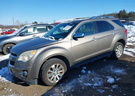 2010 Chevrolet Equinox Lt z USA, uszkodzony, nr VIN 2CNFLNEY1A6293263